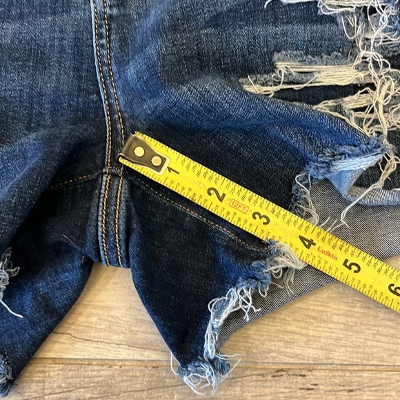 American Eagle Women’s Shorts‎ Next Level Stretch Curvy Hi-Rise Shortie Size 0 - Picture 7 of 8